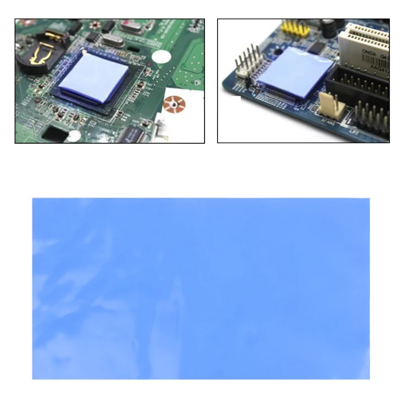 F3KE 200*400*1 мм теплопроводящая прокладка для графического процессора светодиодный