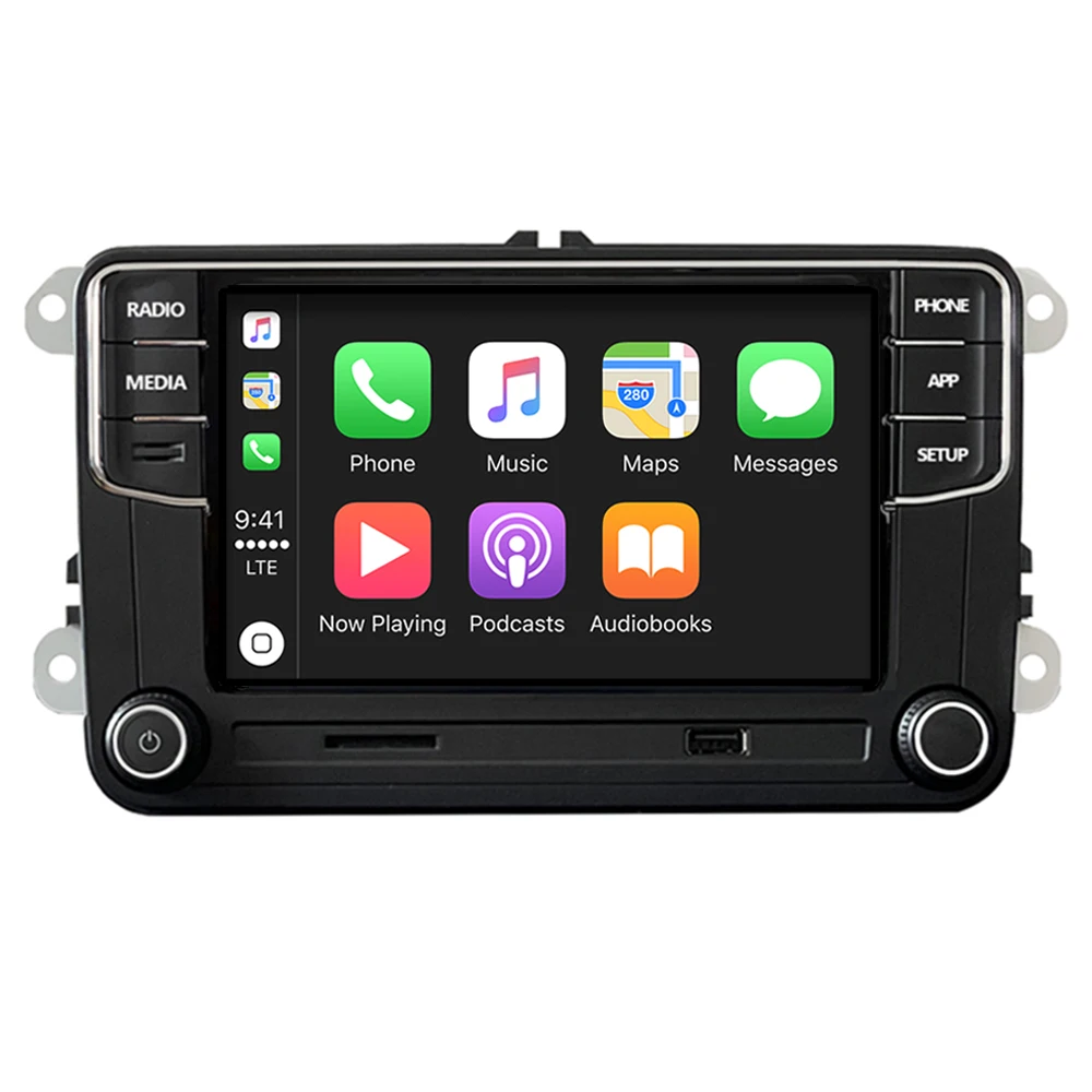 

For VW Golf Polo MK5 MK6 Passat B6 B7 EOS CarPlay Car Stereo RCD360 Car Radio RCD330 Headunit 17G 035 280