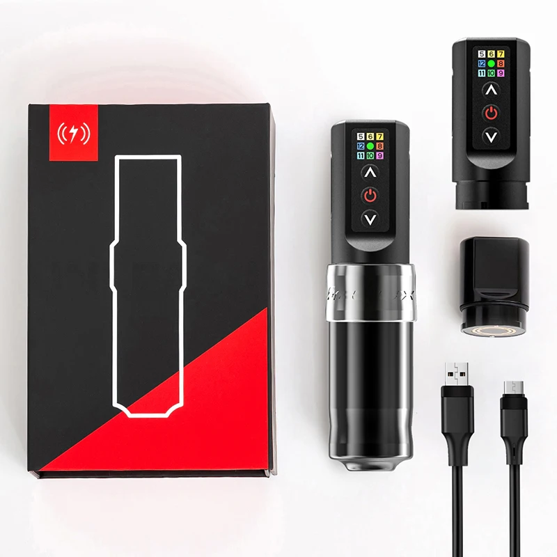 

Flux Professional Tattoo Machine Tool Battery Pen Makeup Instruments Durable Tattoos Equipment Pens Tatuar Make Up Tatto Device