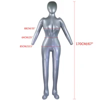 new inflatable torsofemale maniquis para ropa models women display standpvc inflation sexy mannequinfull bodym00358