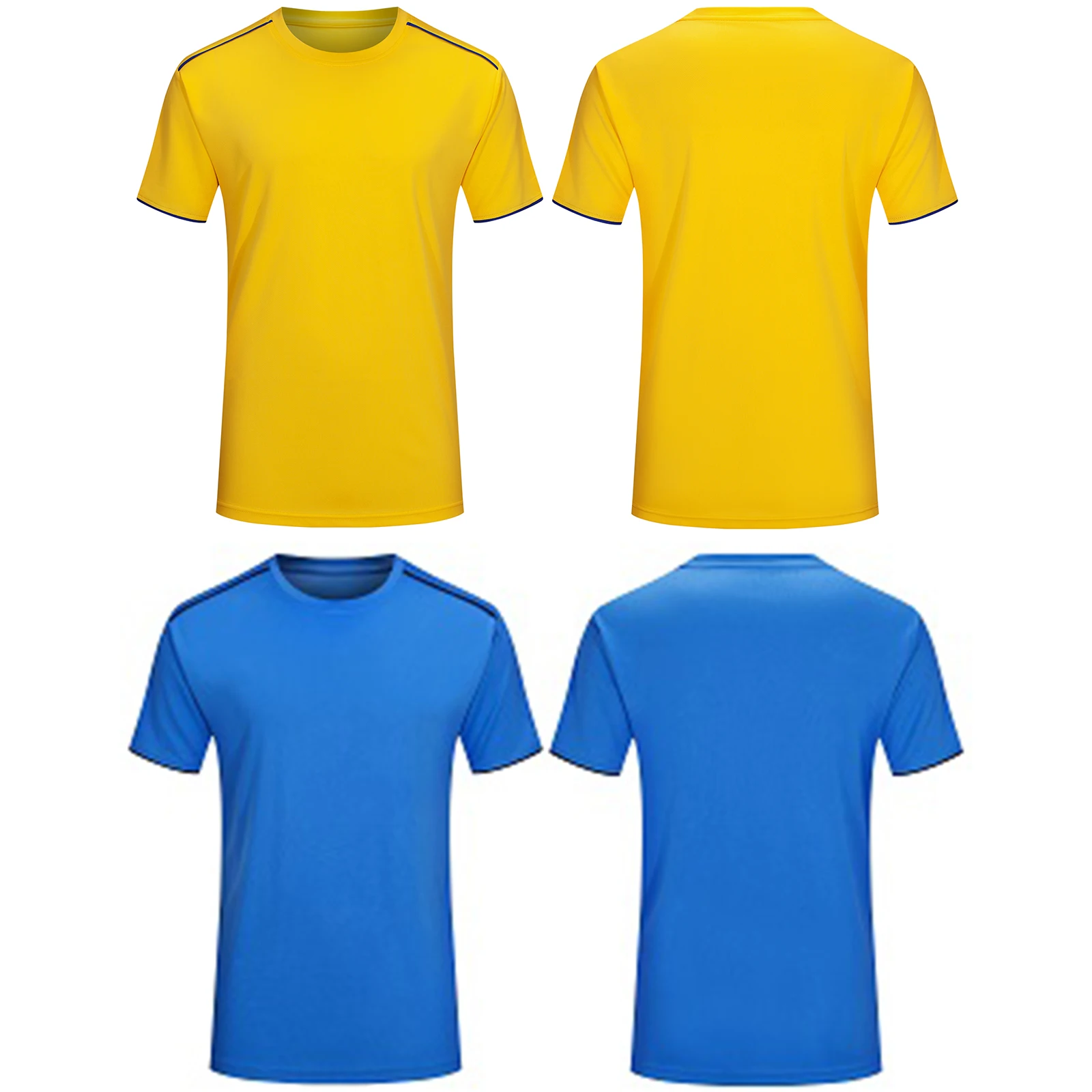 

Высококачественная спортивная одежда из полиэстера, дышащая быстросохнущая Мужская футболка с коротким рукавом для велоспорта и упражнен...