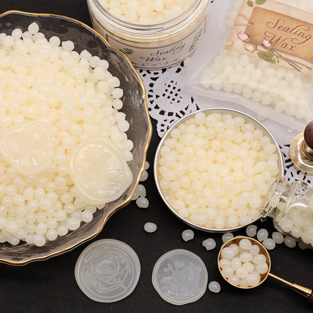 Прозрачные восковые бусины жемчужный герметичный лак для рыбьего хвоста воск