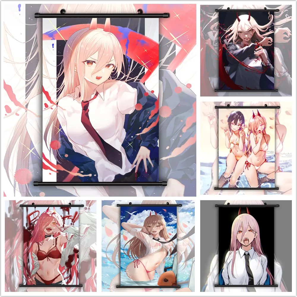 

Бензопила человек HD Печать баннер стена плакат свиток