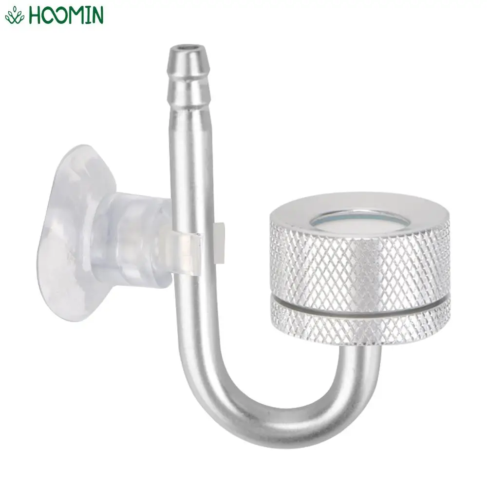 

Атомайзер для аквариума, с присоской, распылитель CO2 для роста водных растений, CO2 Generato Silver