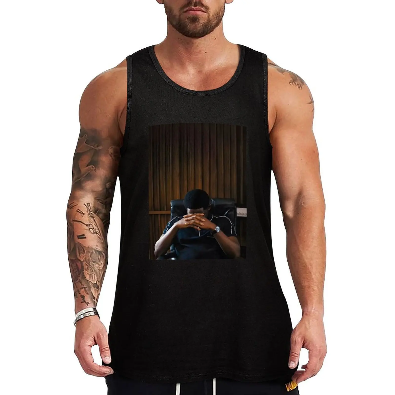 Franklin Saint/Снежныйпад майка для бодибилдинга мужская спортивная одежда в стиле