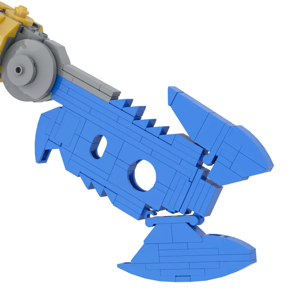 MOC Классическая игра Механический Зверь-демон набор строительных блоков Zeldaed