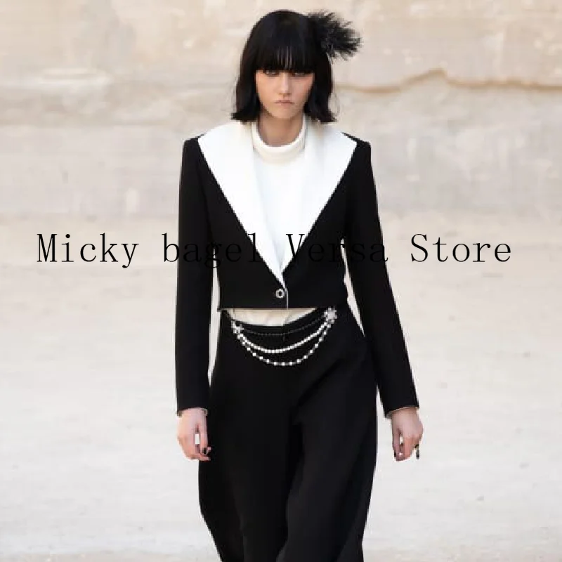 

Женское пальто на одной пуговице, пальто с лацканами и длинным рукавом, весна 2022