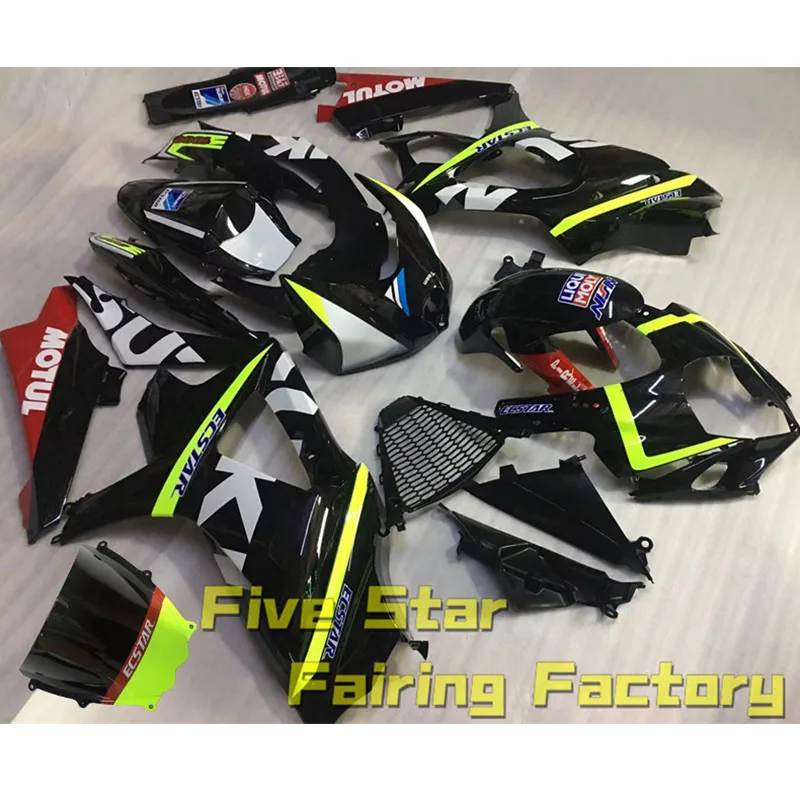 

Комплект обтекателей для Мотоцикла Suzuki GSXR1000 2007 2008 GSXR 1000 GSX 1000R K7 литьевая пресс-форма для кузова Черный Желтый Премиум пластик