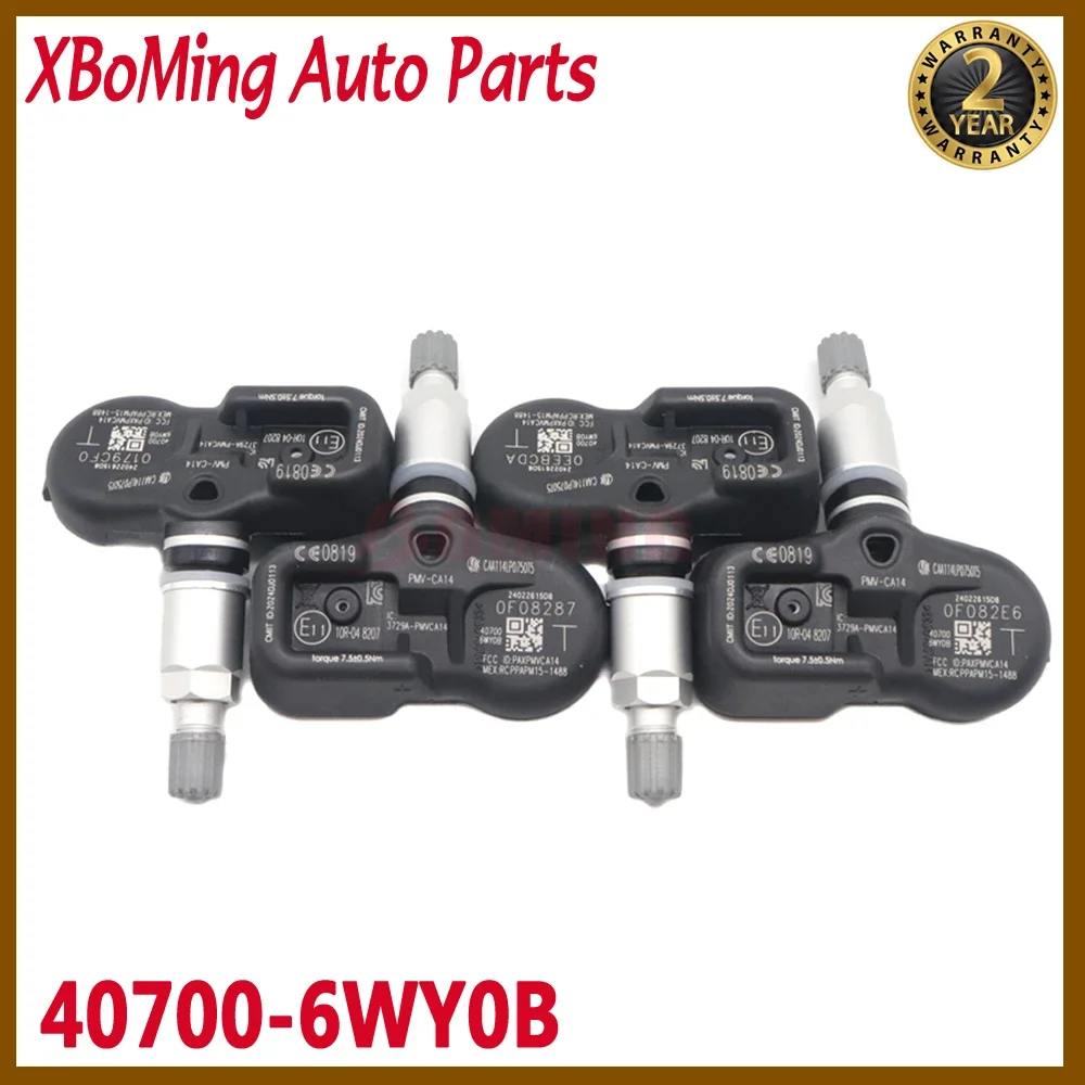 40700-6WY0B Автомобильный датчик контроля давления в шинах TPMS для Nissan 370Z GT-R Juke Leaf Murano