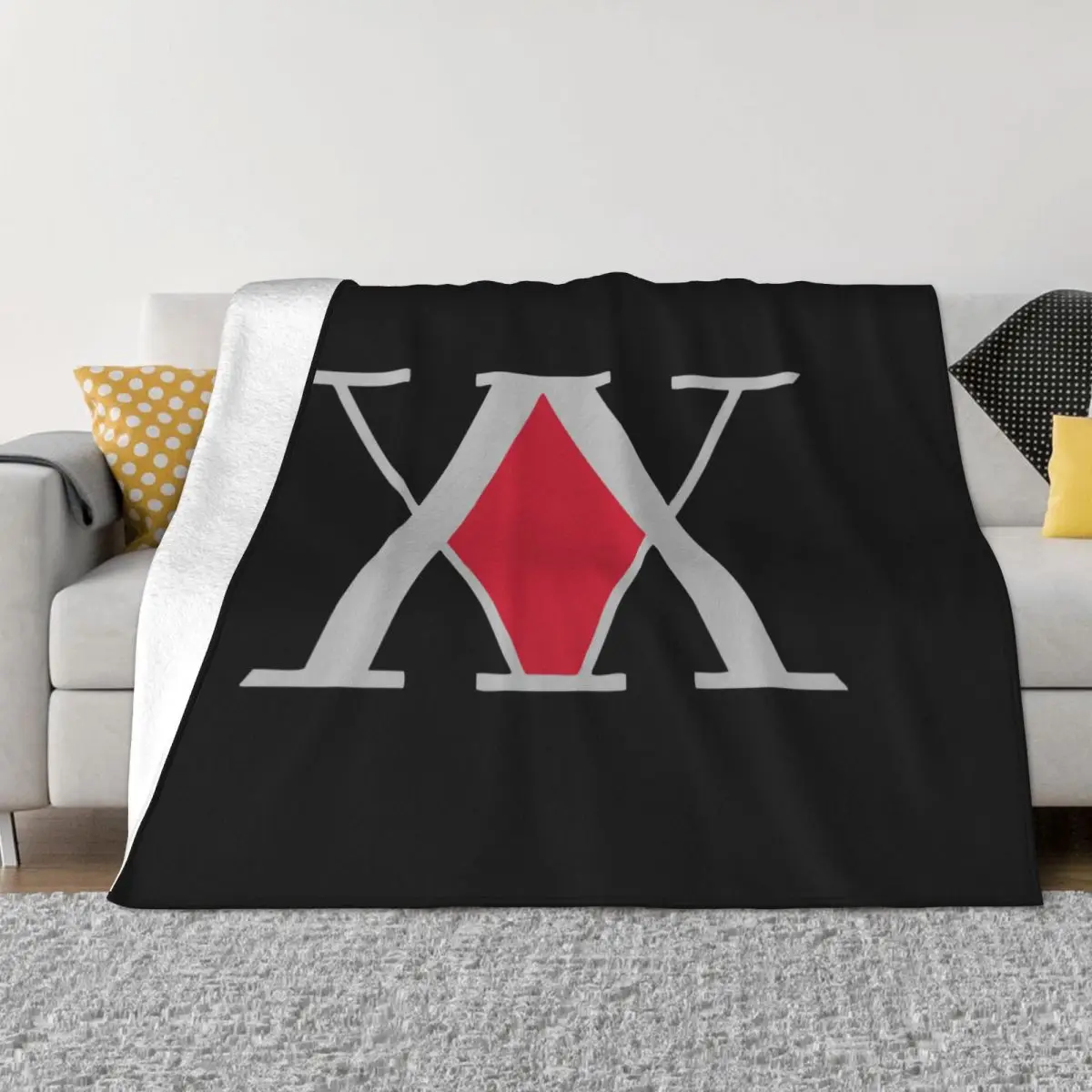 

Hunter X Hunter Anime Blanket HxH Japaneses Manga Flannel Throw Blankets Spring Summer Decoration Soft Warm Bedspread