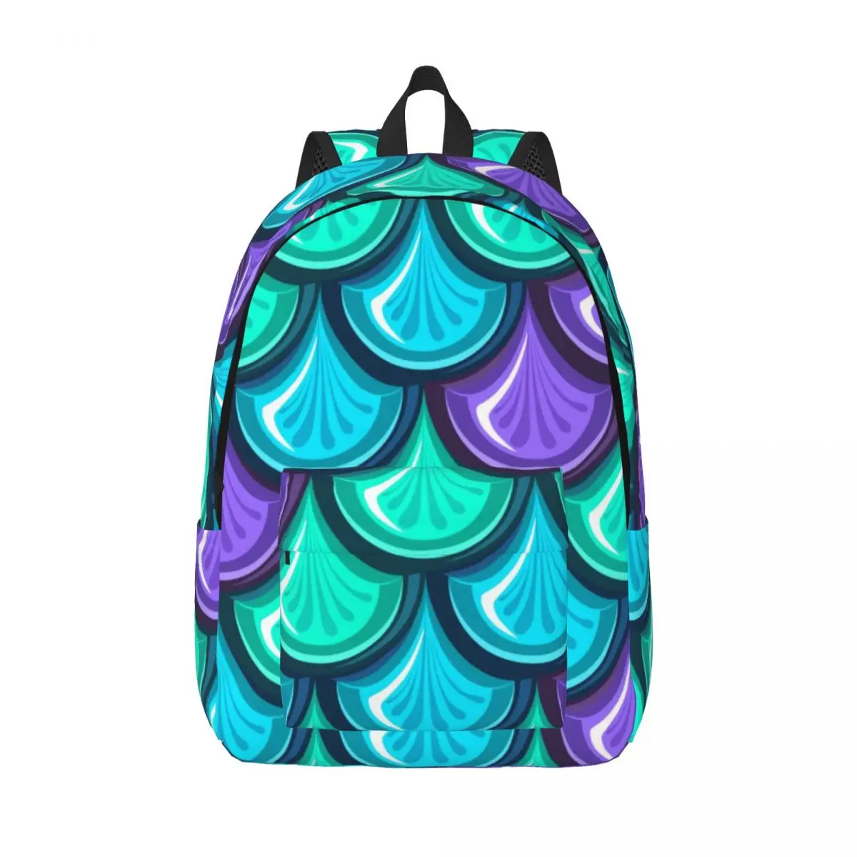 

Colorful Shiny River Fish Scales Dragon Scale Backpack Male School Student Backpack Female Large Capacity Laptop Backpack