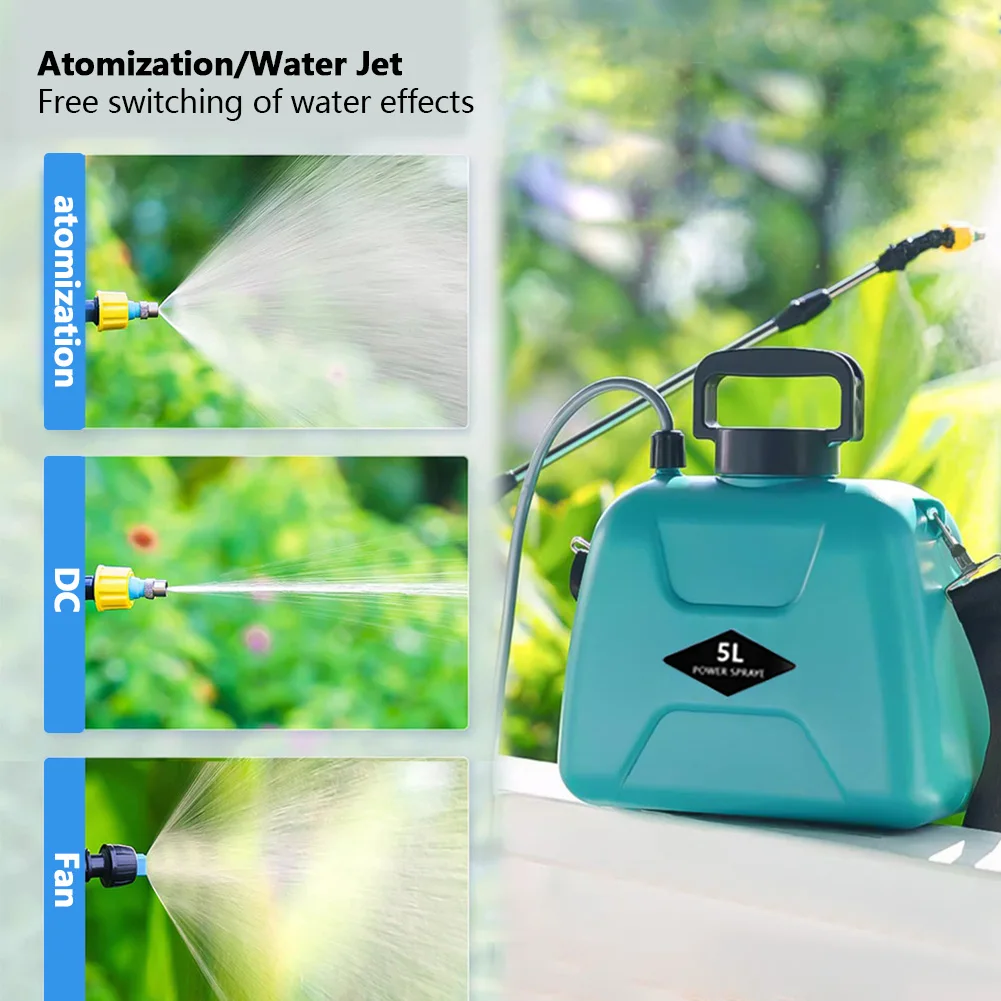 Садовый Электрический распылитель с телескопической штангой 5 л |