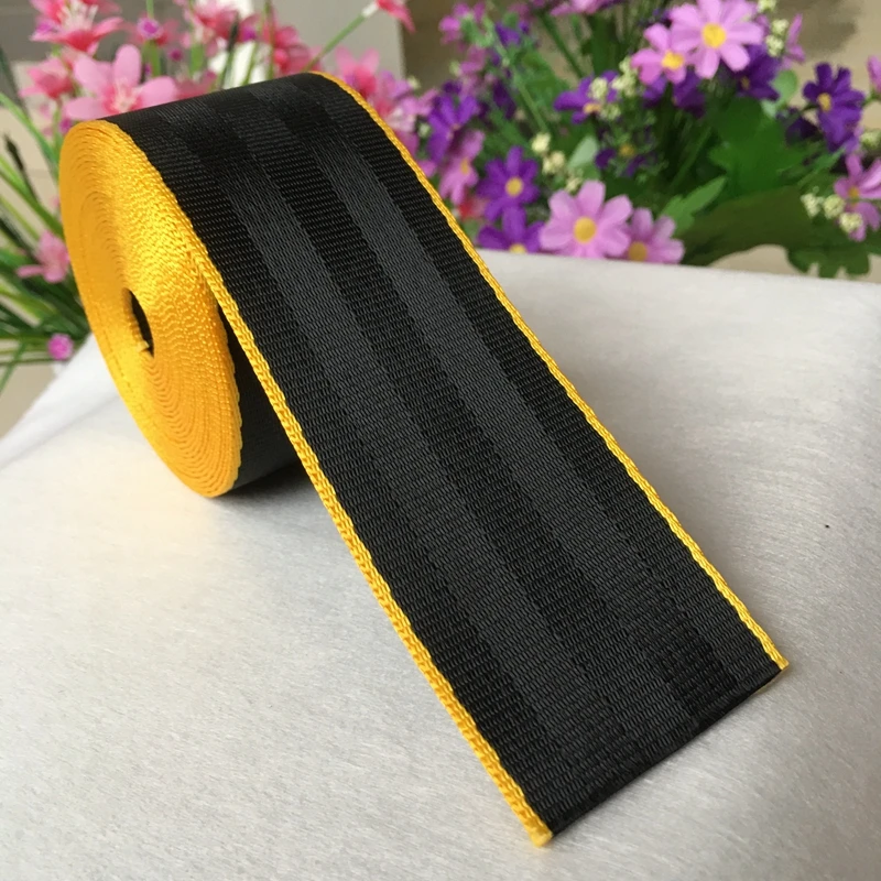 racing belt 48mm Sedan seat SUV safety orange gold blue red car accessories Polyester webbing Universal 7.6 to 19meter | Аксессуары для