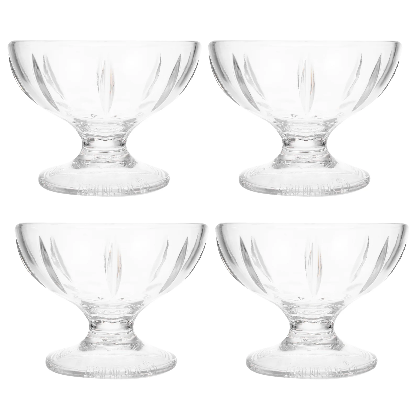 

Cups Bowls Ice Cream Dessert Sundae Bowl Trifle Cupparfait Footed Glasses Yogurt Shooter Snack Tasting Mini Pudding Serving