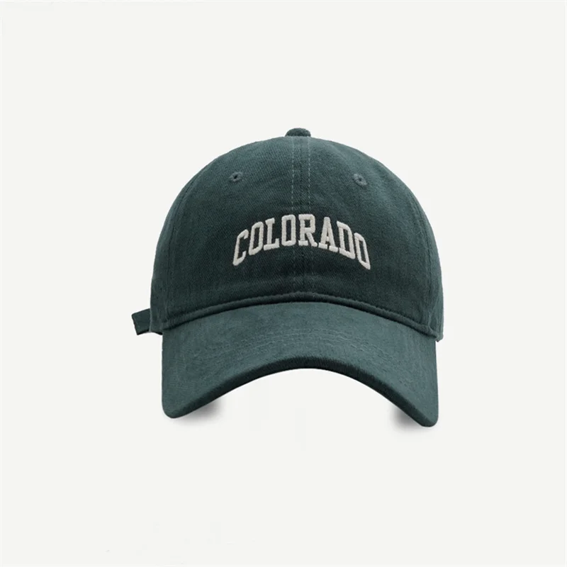 Новые женские бейсболки COLORADO с вышивкой весны для леди и девочек, всепогодные осенние наружные шляпы для мальчиков, 2022 года, унисекс, для путешествий.