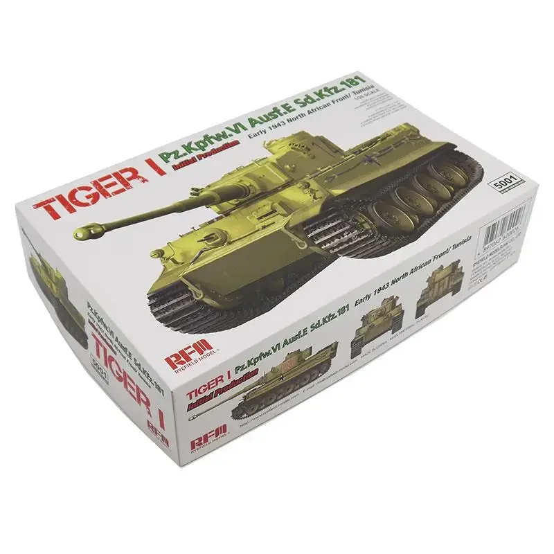 RMF 1/35 RM-5001 Немецкий тигр времен Второй мировой войны I Pz.Kpfw.VI Ausf.E Sd.Kfz.181 Комплект