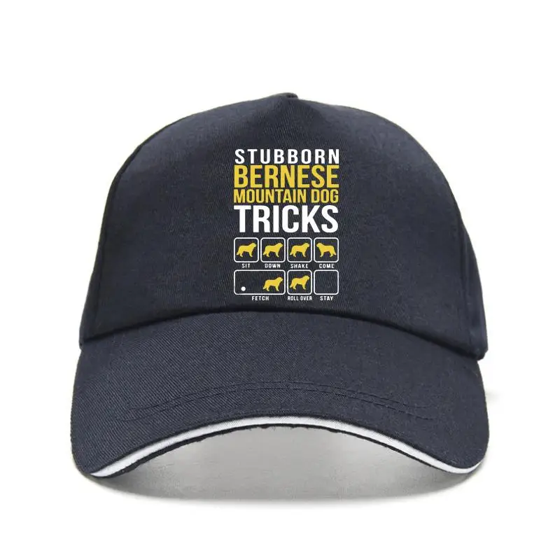 

New cap haten T tubborn bernee ountain dog trick Woen Baseball Cap