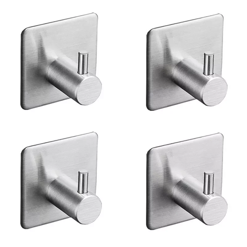 

Крючок для халата, искусственный крючок для пальто из нержавеющей стали, крючок для одежды, черный настенный крючок для ванной комнаты, фурн...