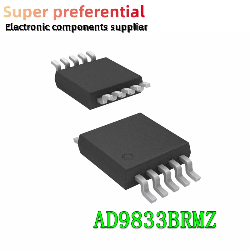 

5 шт. AD9833BRMZ MSOP10 AD9833BRM MSOP AD9833 SOP D68 SMD новые и оригинальные