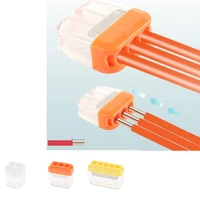 wire connectors 202203204205 compact mini fast wiring cable conector for junction box conductors push in terminal block