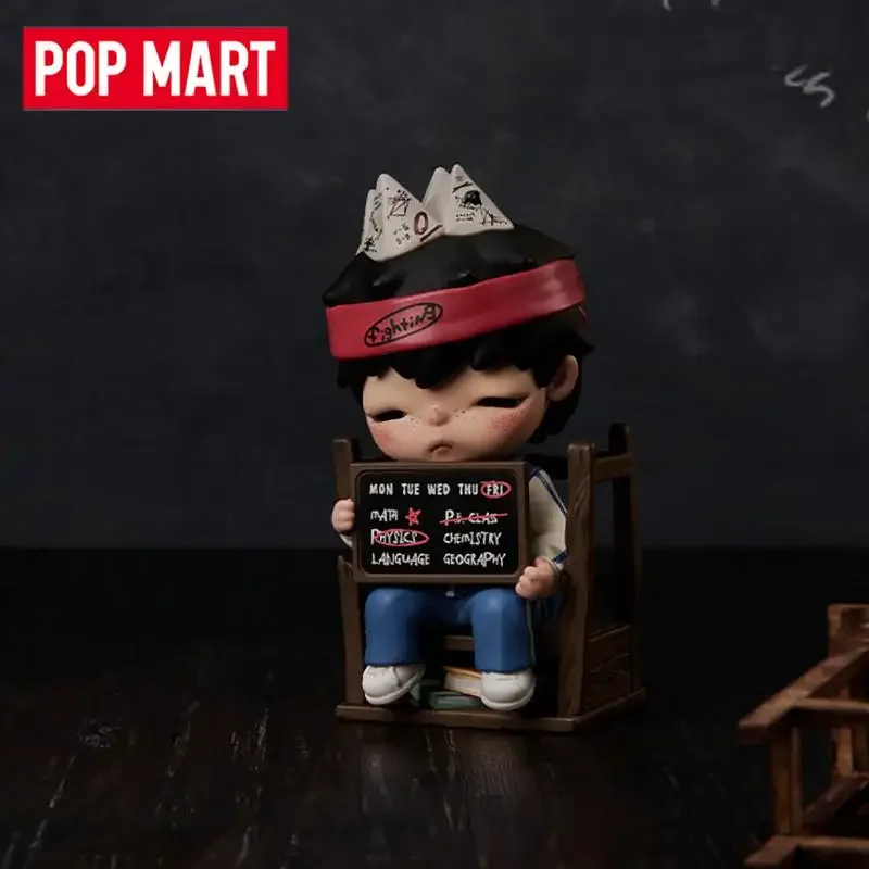 Фото POP MART Hirono TAMED WILDGRASS Series Оригинальная таинственная коробка-сюрприз (Blind Box) с игрушками-фигурками, милые настольные украшения, коллекционный подарок №2