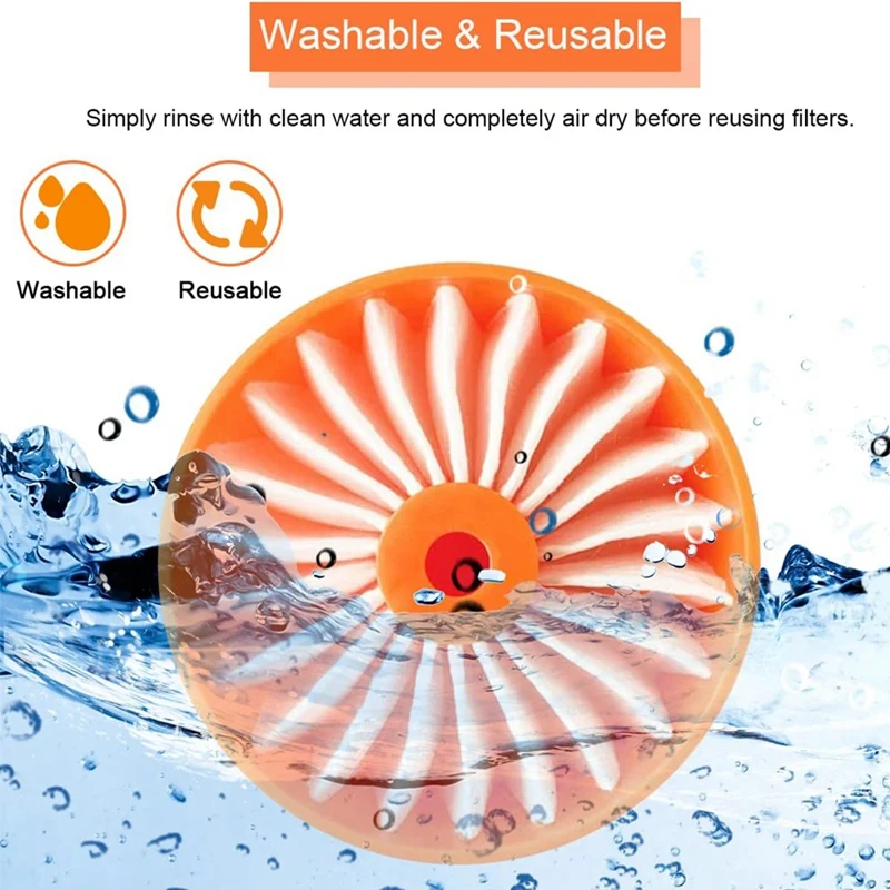 HEPA-фильтры запасные части детали робота-пылесоса совместимые с Black Decker BSV2020G BSV2020P