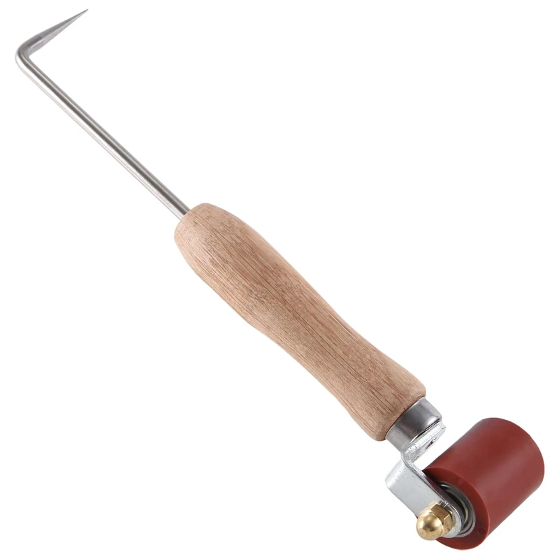 

Seam Roller, 40Mm Silicone Seam Roller With 6Mm Brass Detail Penny Roller, For PVC/EPDM Single Ply Roofing Tape Parts A