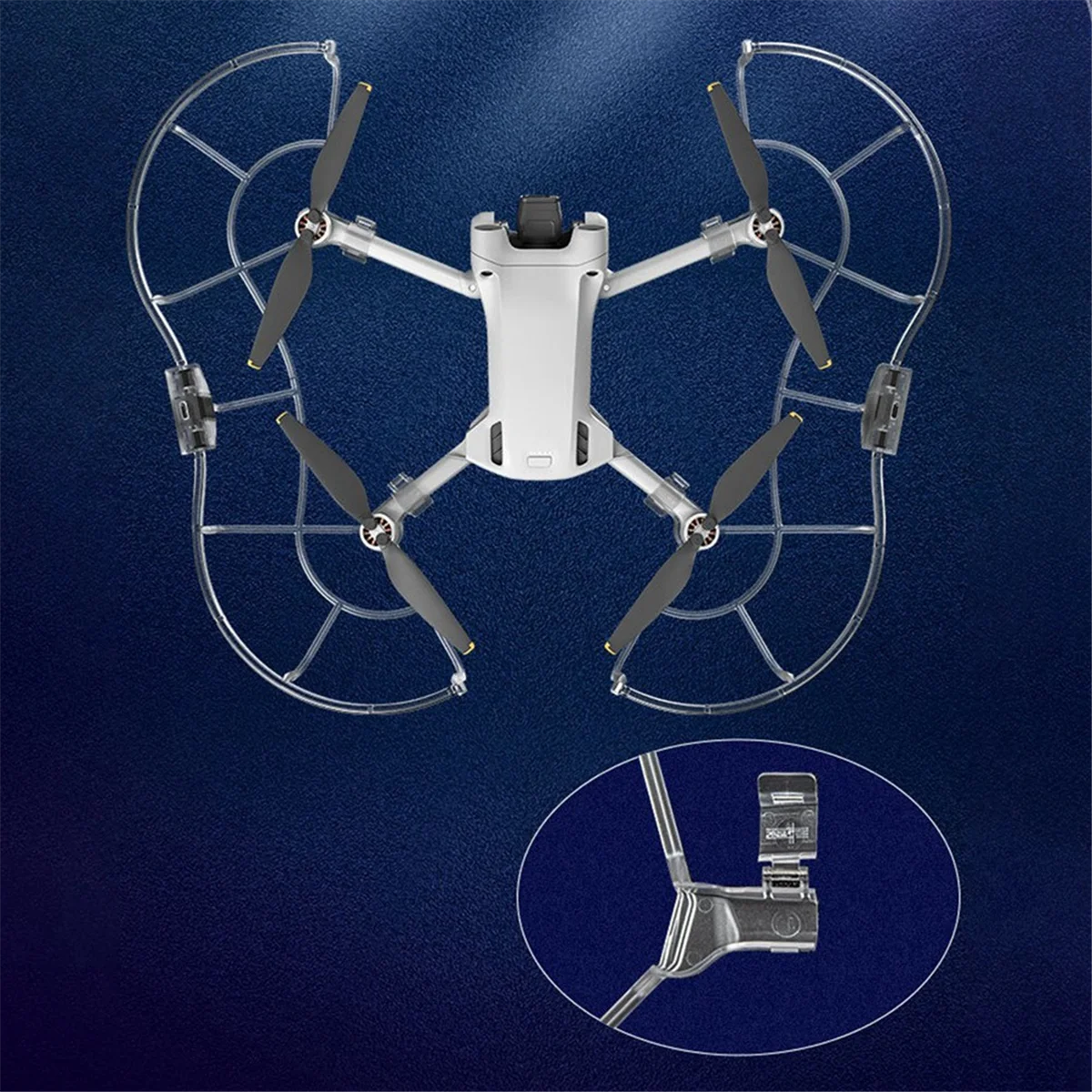 Для DJI Drone Mini3/3Pro с подсветкой защита лопастей Многофункциональный удобный