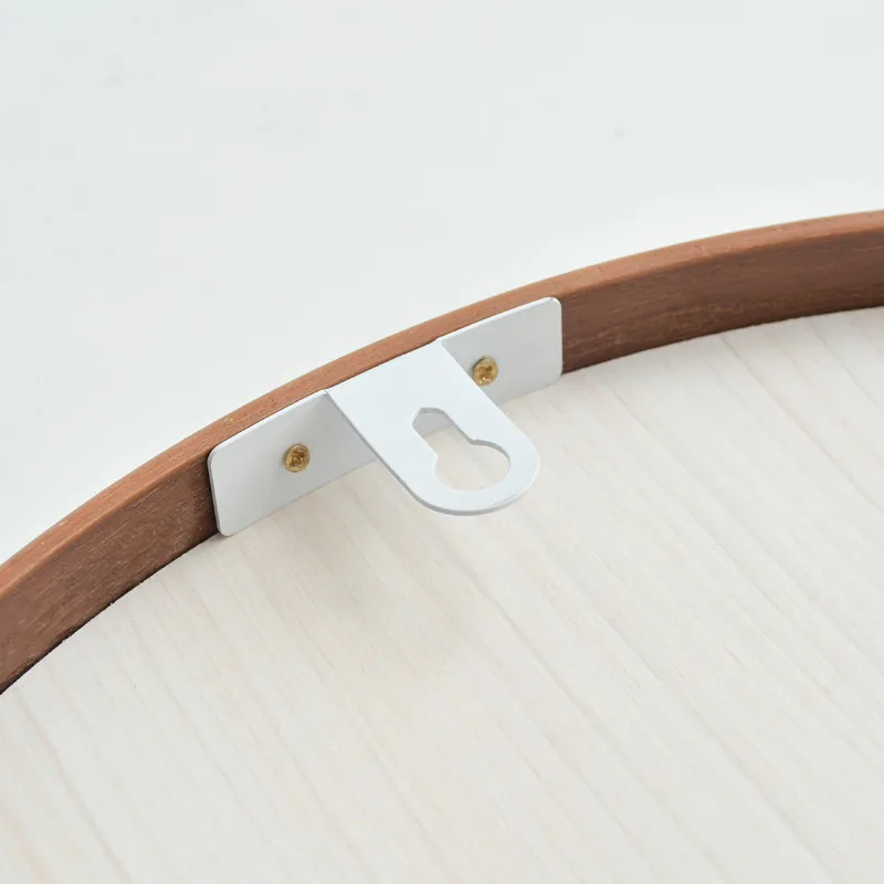 Деревянное зеркало 35 см в Корейском стиле для украшения спальни подвесное