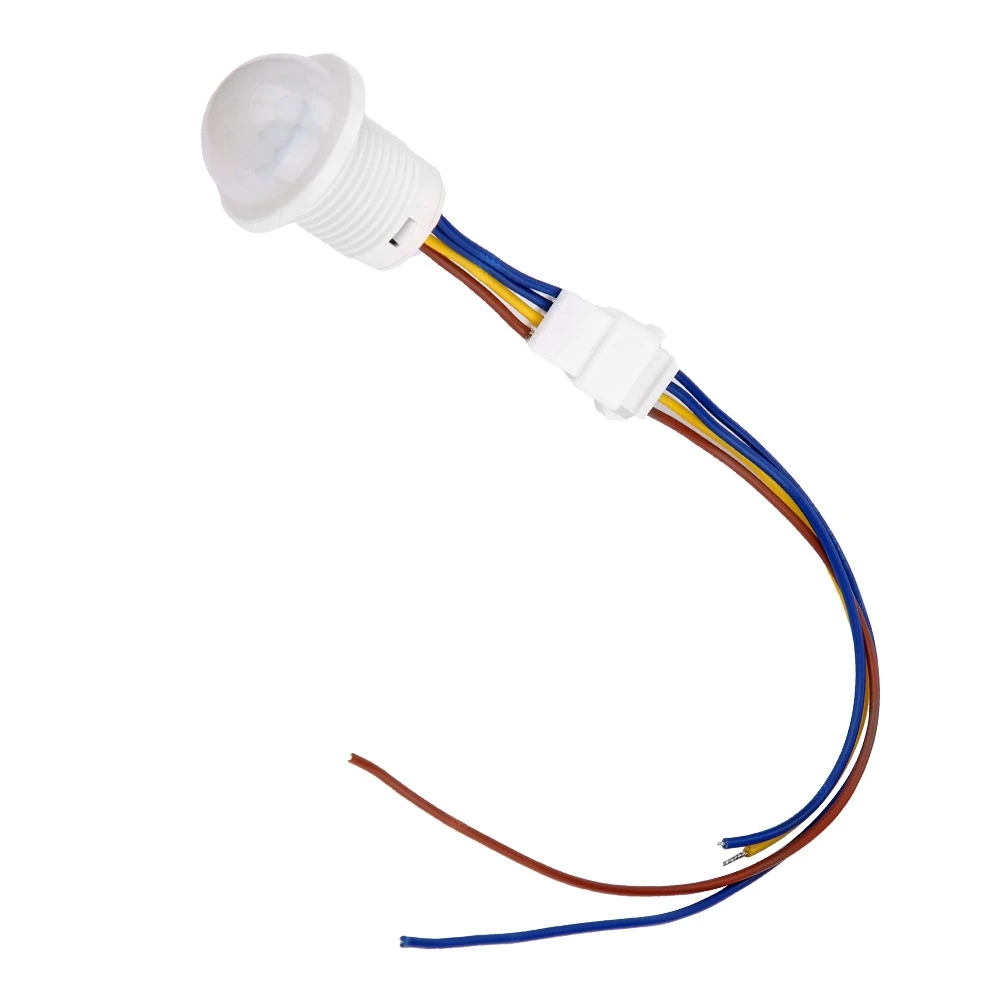 Фото Автоматический инфракрасный датчик движения Mr HW06A LED, выключатель с управлением, 1-40 Вт, 35*25 мм №2