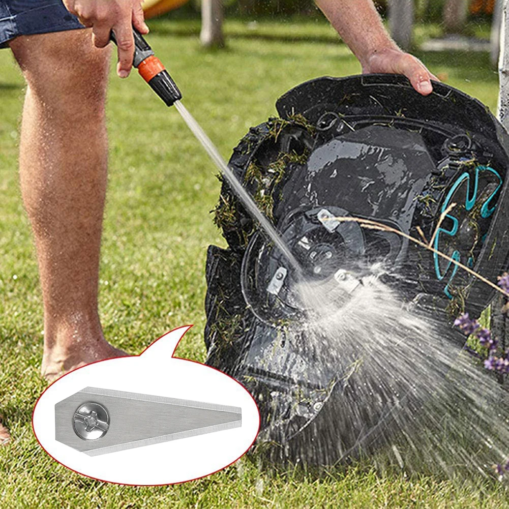 18 шт. лезвие для резки травы антикоррозийное Bosch Indego 800 1000 1200 (серебро)