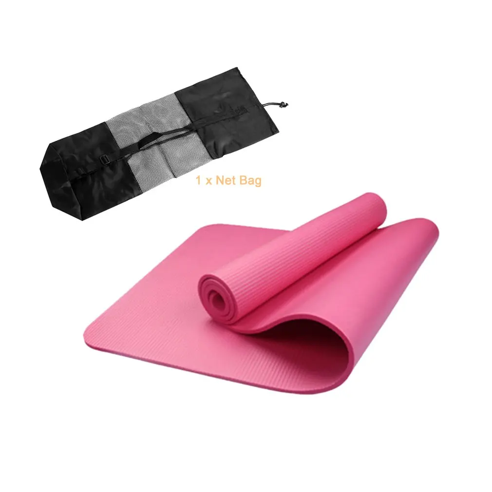 

Tasteless NBR Foldable Yoga Mat Exercise Pad Floor Play Mat + Strap + Net Bag For Gym Class Workout Gymnastics Supplies
