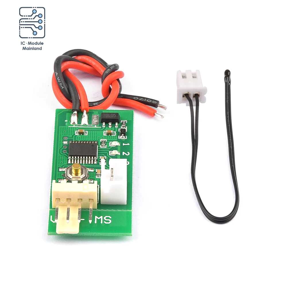 Для кулера цп пк, Φ STK IC DC 12V, стандартный регулятор скорости вентилятора, 4-проводной переключатель контроля температуры компьютера