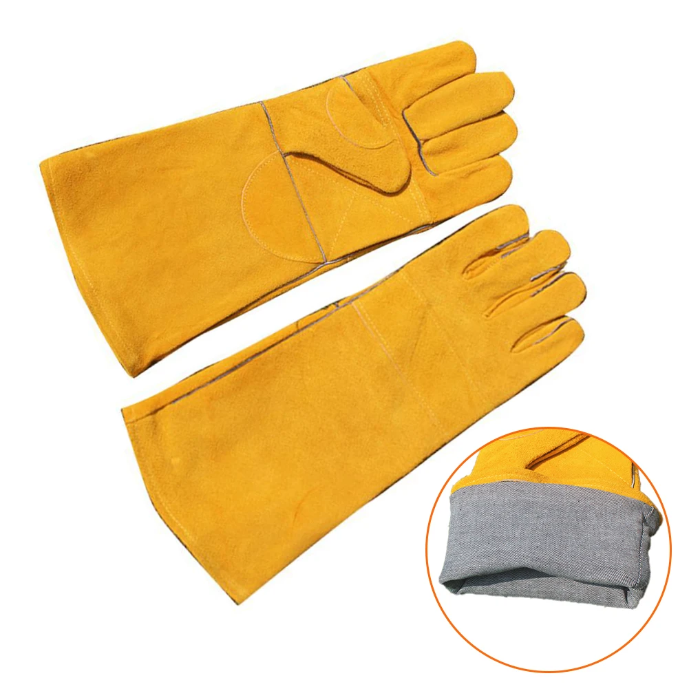 

Barbecue Anti-Scald Gloves Heat Resistant Microwave Oven Mitts Welding BBQ Oven Potholders Gloves Kitchen Utensils gant cuisine