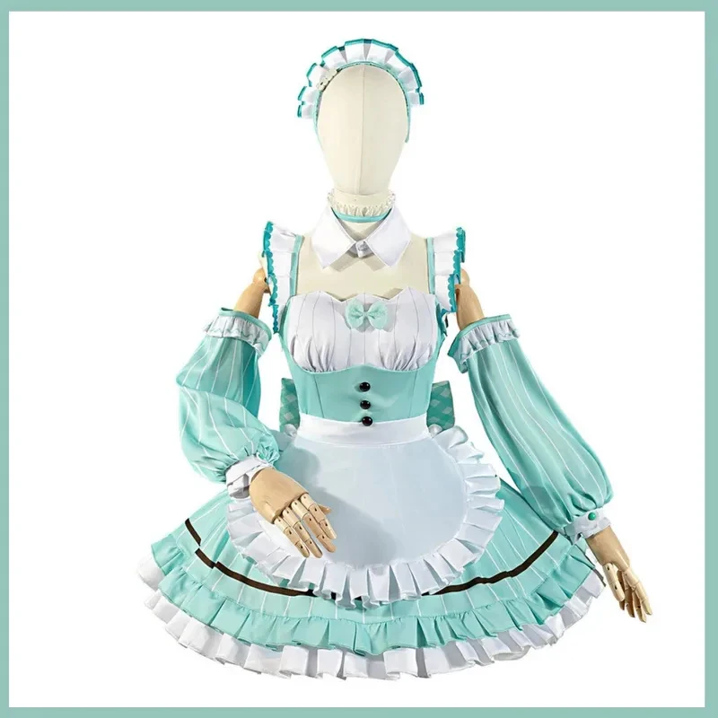 Фото OPAnime LoveLive!Superstar!! Костюм для косплея Вакана Шики: платье принцессы, юбка Лолита, парик, сексуальный наряд для женщин, маскарадный бал, S 8f5d][ №1