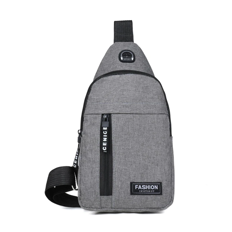 Мужская нагрудная сумка новая модная повседневная спортивная водонепроницаемая