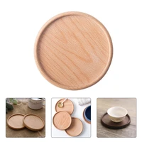 1x wooden coaster durable wooden coaster placemat japanese style non slip cup mat insulation pad tea coaster