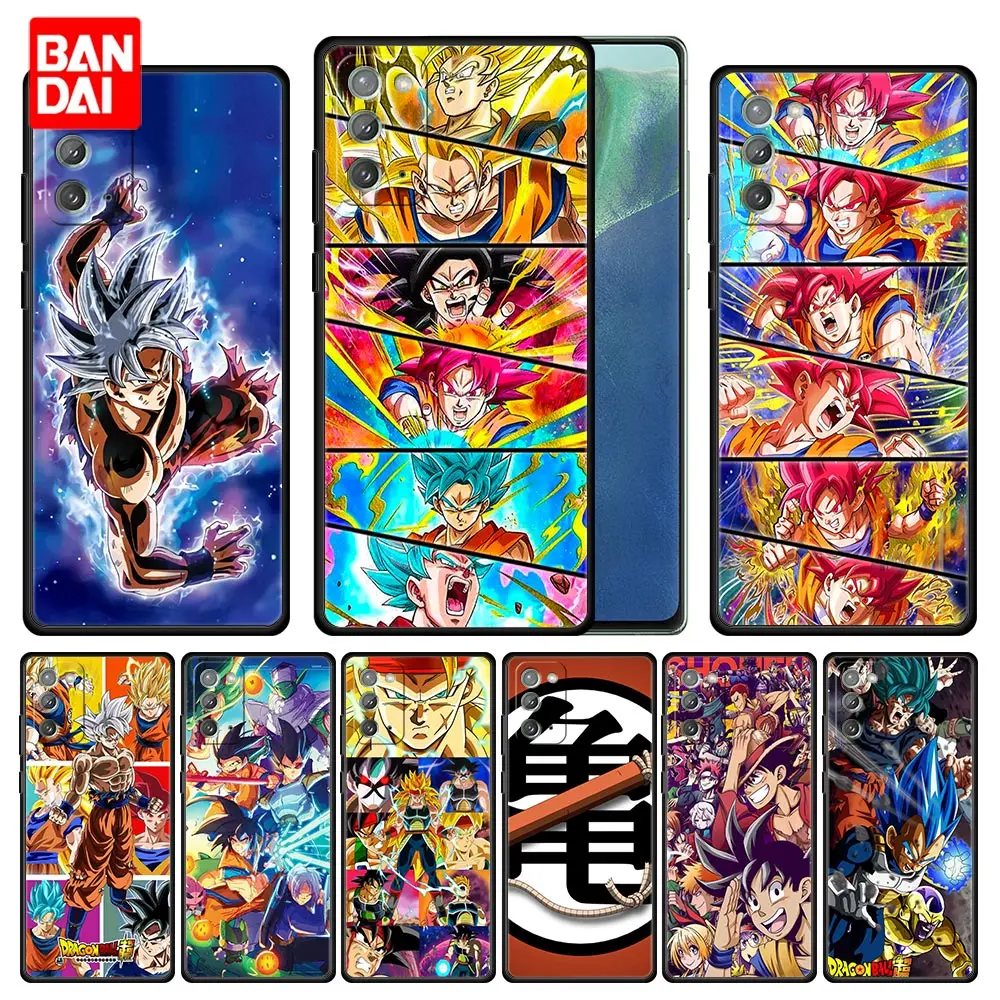 

Super Dragon Ball Goku Case for Samsung Galaxy Note 20 10 9 8 S21 S20 FE Plus Ultra Lite 4G 5G Luxury Soft Silicone Black Cover