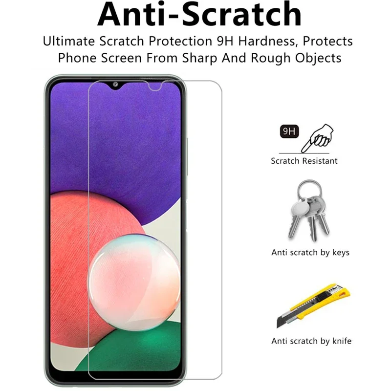 Чехол из закаленного стекла для samsung a22s 5g чехол на galaxy a 22s a22 s телефона samsun samsumg sansung