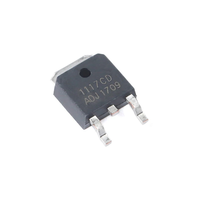 10PCS/Pack New Original UMW AMS1117CD-ADJ TO-252 Low voltage difference linear regulator LDO chip