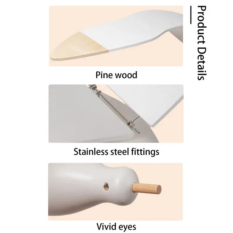 Деревянный летающий морской чайник Декор Декоративный мобильный орнамент