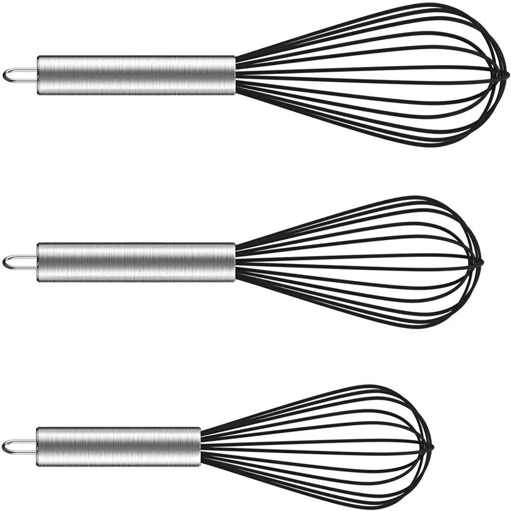 

3pcs/set Egg Beaters Manual Stainless Steel Cream Whisks Handle Kitchen Baking SuppliesHandmade DIY Tools Kitchen Whip Utensils