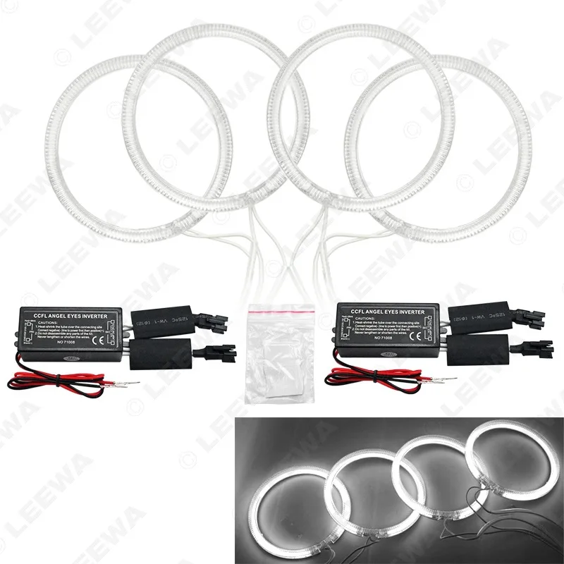 Applicable to for LADA Vaz 2114 CCFL angel eye lamp refitting angel eye aperture car lamp