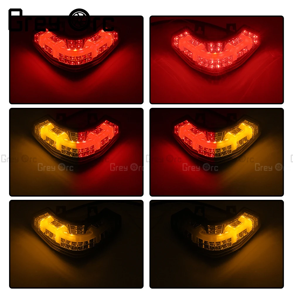 Задний светодиодный задний фонарь для Ducati Multistrada 1200 1200S 2010-2013 2012 2014 стоп-сигнал