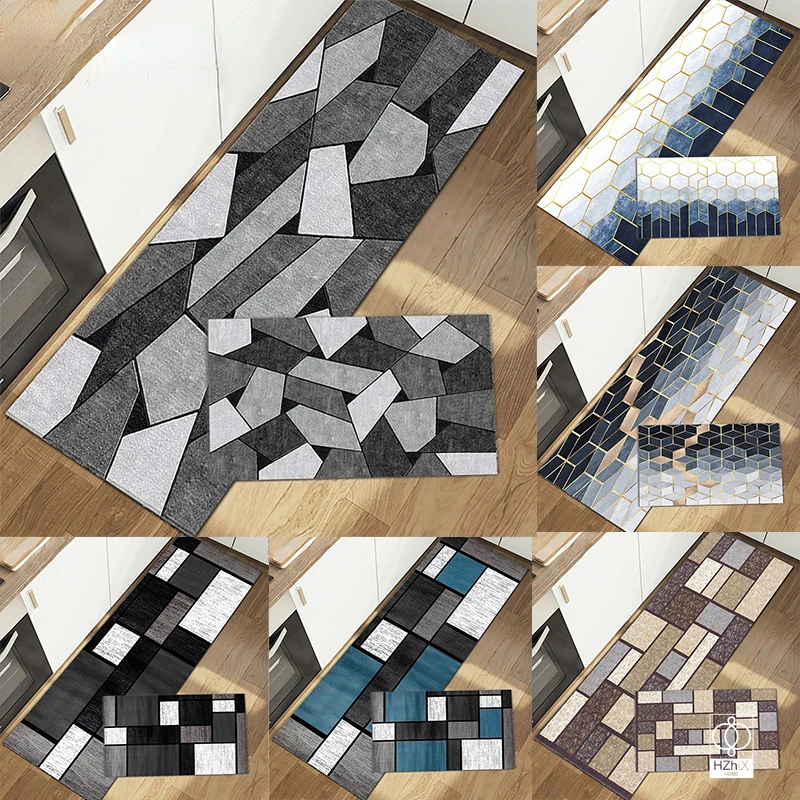 

New Arrival Tartan Carpet Egypt Style Suitable for Entrance Hall Door Mat Living Room The Kitchen Grounding Mat Decoration