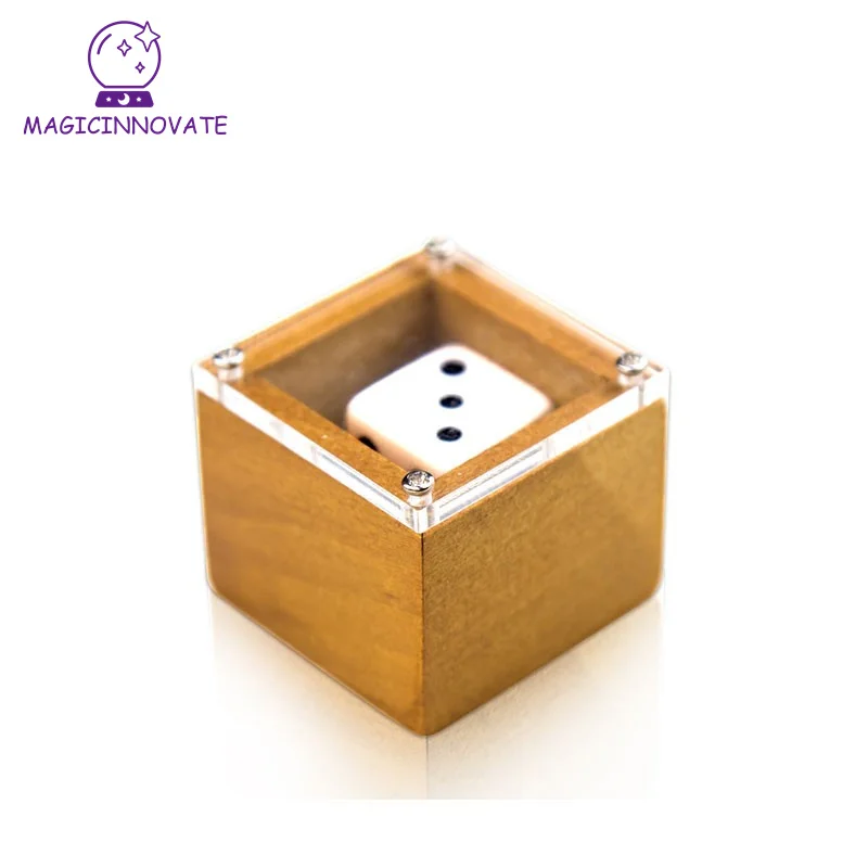 

Dot Number Change Die (Wood) Magic Tricks Dice Magic Magia Stage Illusion Props Gimmick