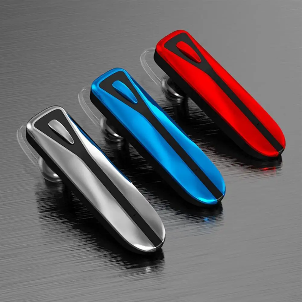 

Wireless Earphone Ear Hook Long Standby IPX7 Waterproof Call Number Business Bluetooth-compatible 4.1 Headset for Fitness