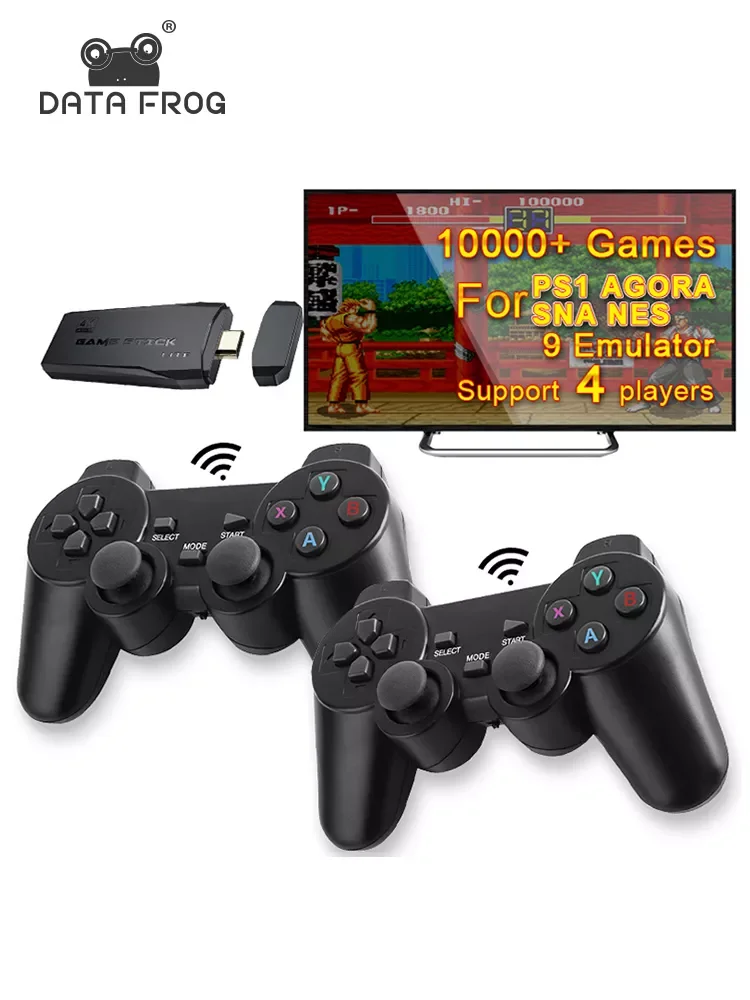 

NEW2023 Y3 Lite 10000 Games 4K Game Stick Video Game Console Wireless Controller for PS1/SNES/ 9 Emulator Retro Console