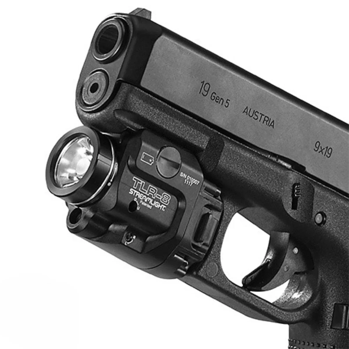Фото TLR Тактическое оружие для страйкбола Scout Light TLR-1 TLR-1HL TLR-3 TLR-4 TLR-7 TLR-8 Светодиодный фонарик для пистолета-пистолета Прожектор Лампа Факел №2