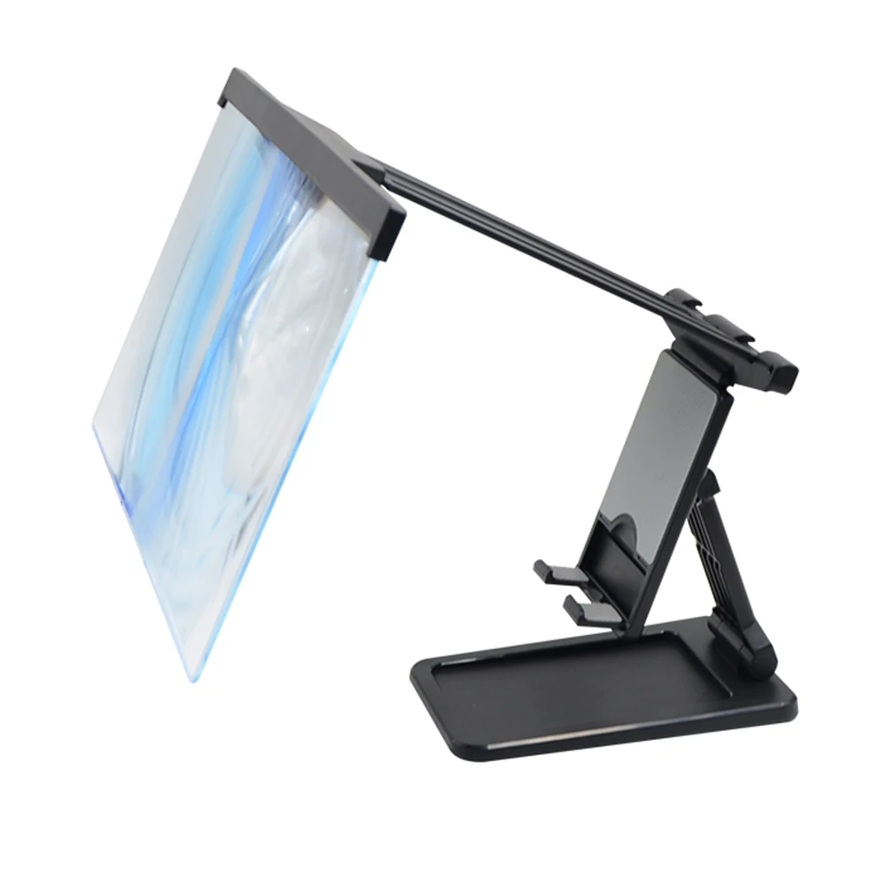 

12 Inch Mobile Phone Screen Amplifier 3D HD Video Magnifier Desktop Holder For iPhone 12 Max Smartphone Enlarged TV Movie Screen